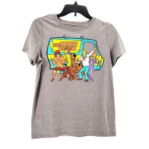 Scooby Doo! Heather Grey‎ T-Shirt Womens Size Small New
